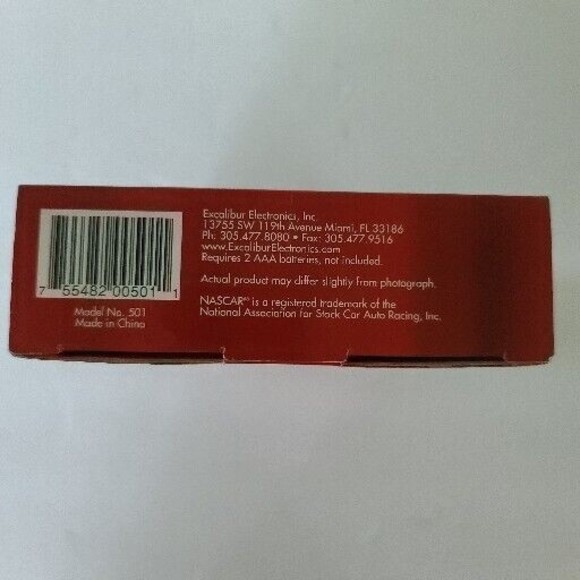 Racing Pro NASCAR Stopwatch Trivia Game & More By Excalibur Ultimate Fan Item - Picture 3 of 5